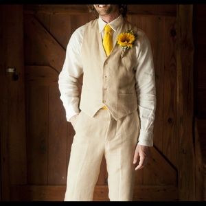 Linen suit